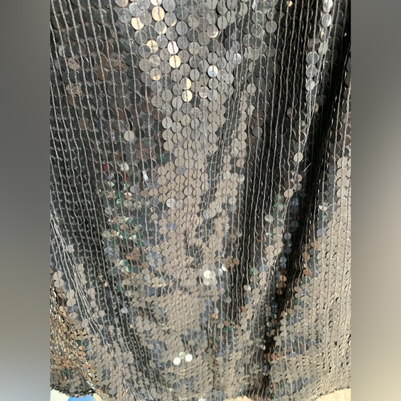new vintage 100% silk sequins skirt set - Picture 14 of 16
